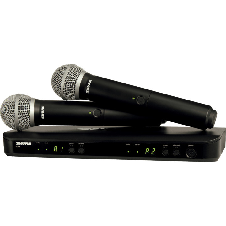 BLX288E-PG58-M17 Système complet double Microphone HF