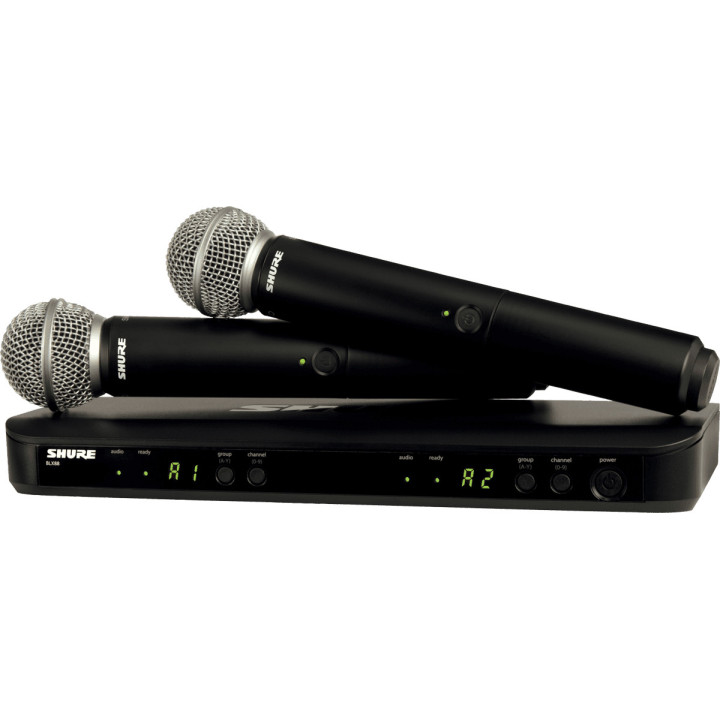 BLX288E-SM58-M17 Système complet double Microphone HF