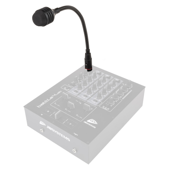 JB30  Microphone col de cygne dynamique