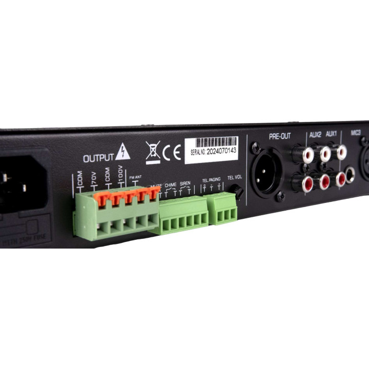 PACK120MEDIAPLAYER  Pack sonorisation surface jusqu'à 120 m²