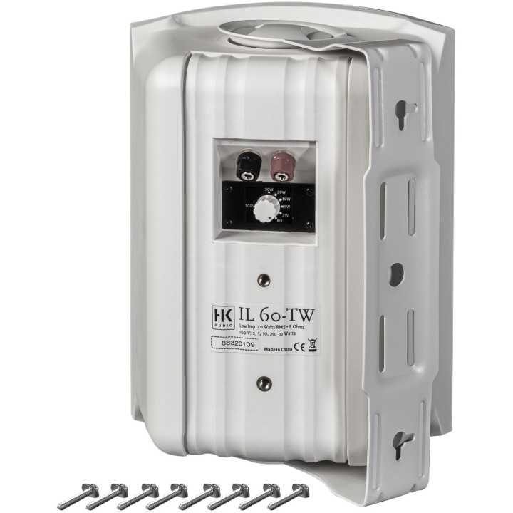 HK AUDIO IL60-TW  Enceinte murale  30-20-10-5  Watts  100 V