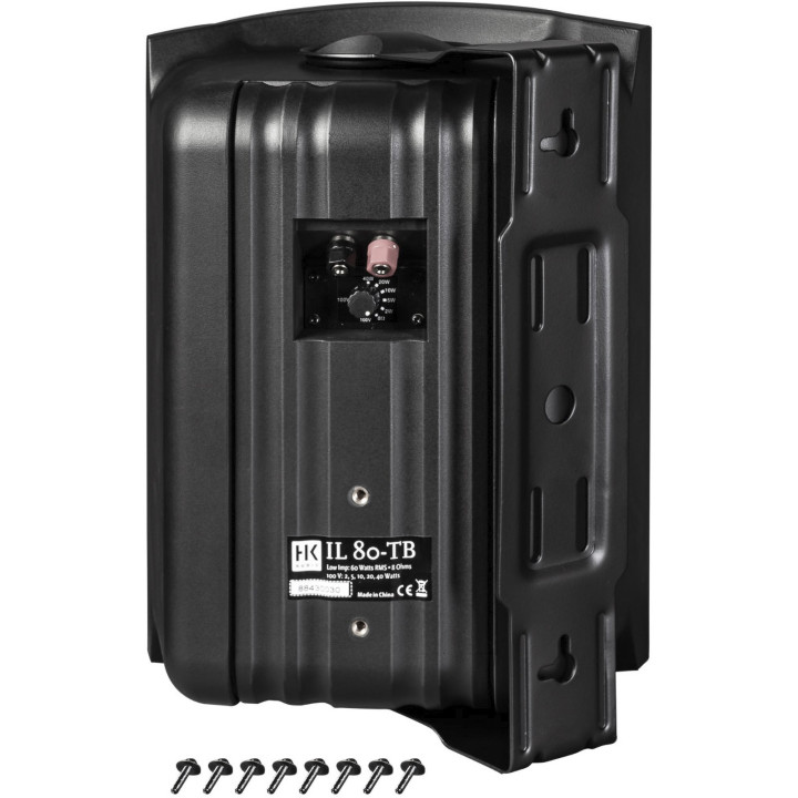 HK AUDIO IL80-TB  Enceinte murale  40-30-20-10  Watts  100 V