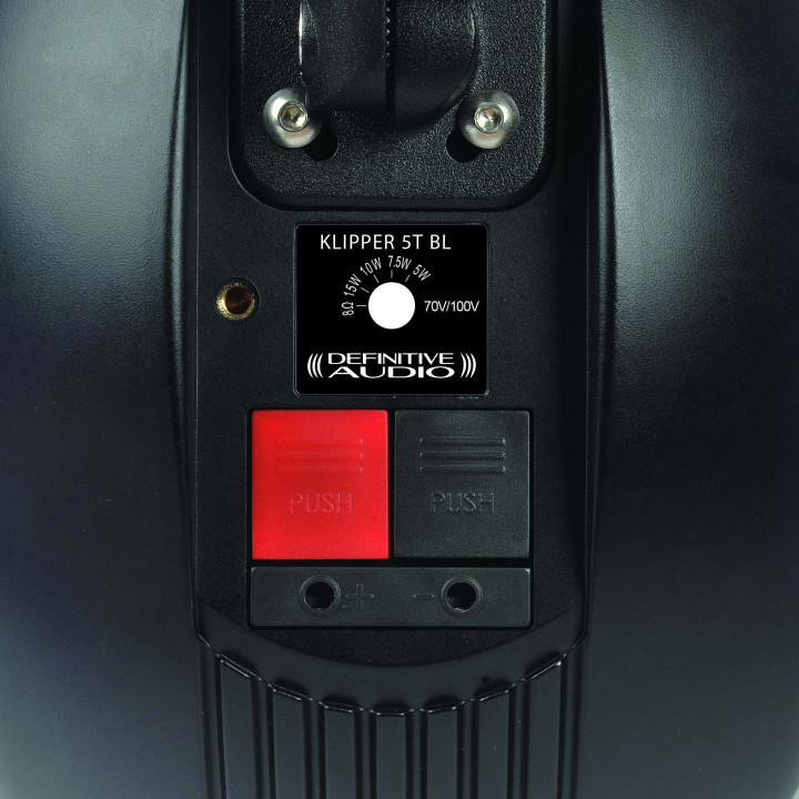 Definitive Audio KLIPPER 5T BL   Enceinte murale 15-10 Watts  100 V