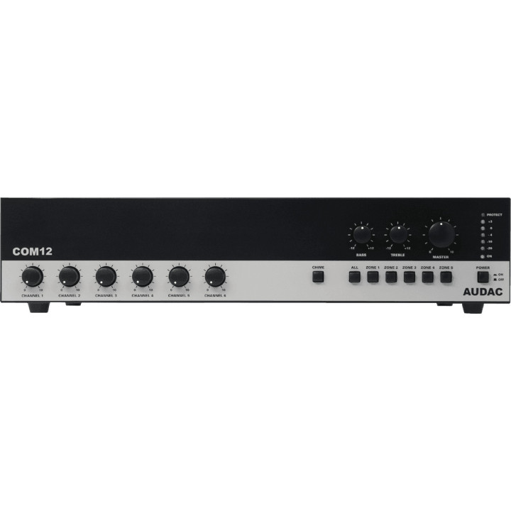 COM12MK2 Amplificateur mélangeur 120 Watts 100 V - AUDAC