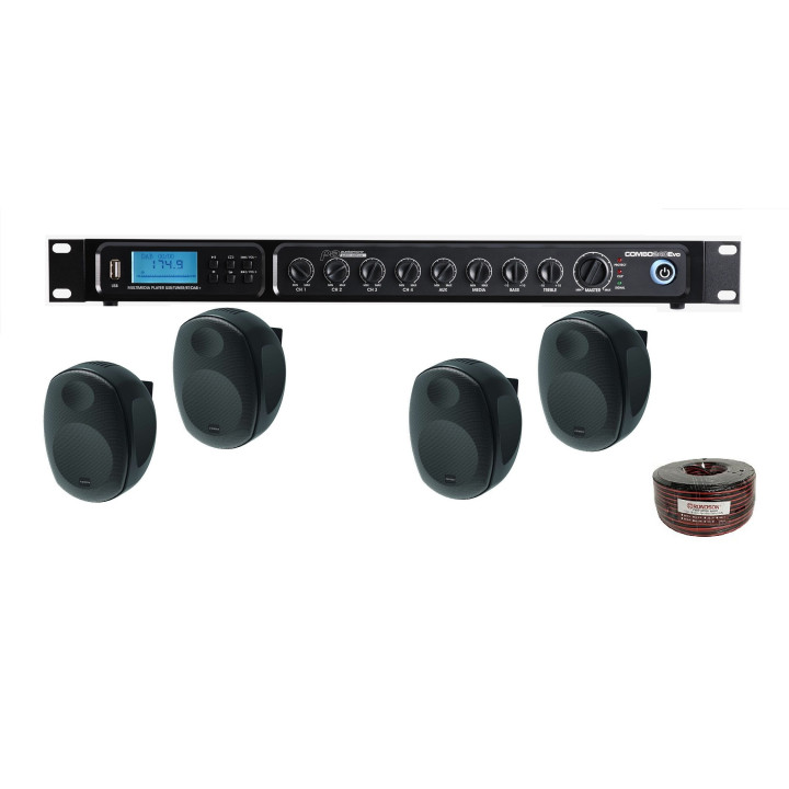 PACKCOMBOKLIPPER  Pack sonorisation surface jusqu'à 200 m²