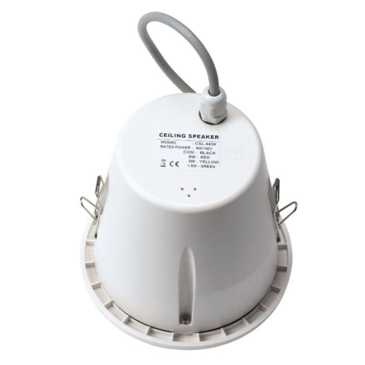 CSL-443K Haut-parleur plafond 6-3 watts 100 V