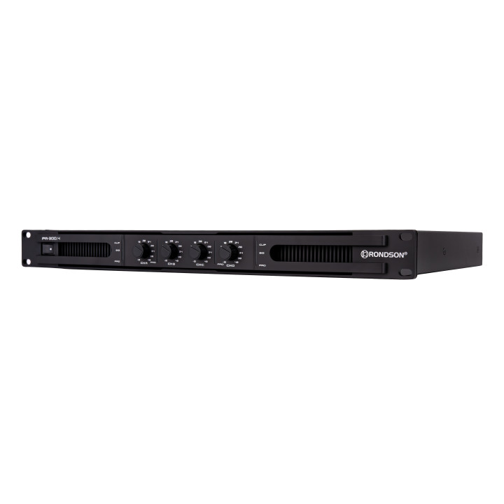 PA-300.4 Amplificateur 4 x 300 Watts - 100 volts RONDSON - TLSA