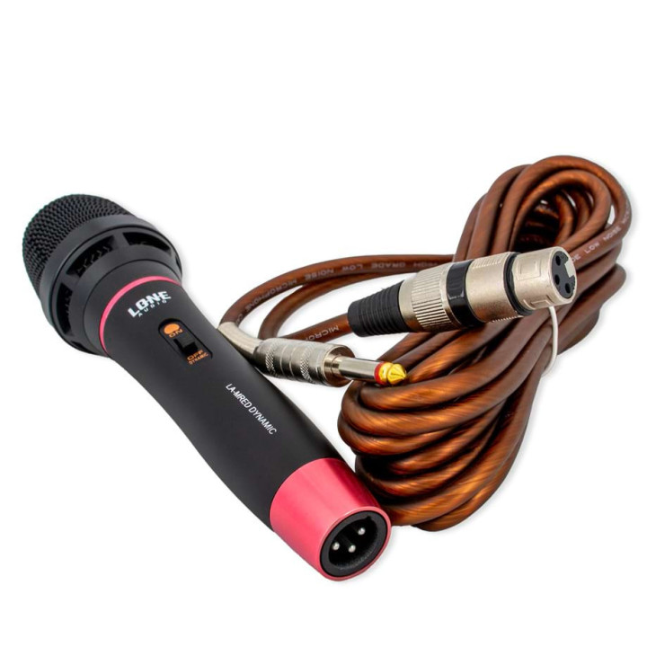LA-MRED Microphone main filaire dynamique