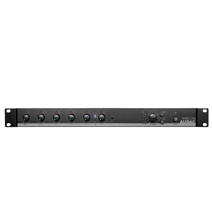 PRE116 Préamplificateur 6IN/1 Stéréo