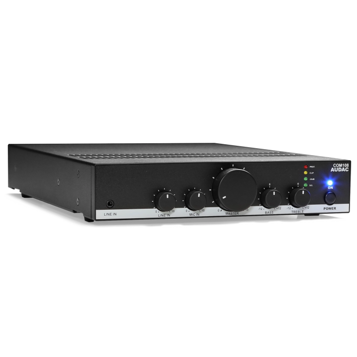 COM108 Amplificateur mélangeur 80 watts 100 V