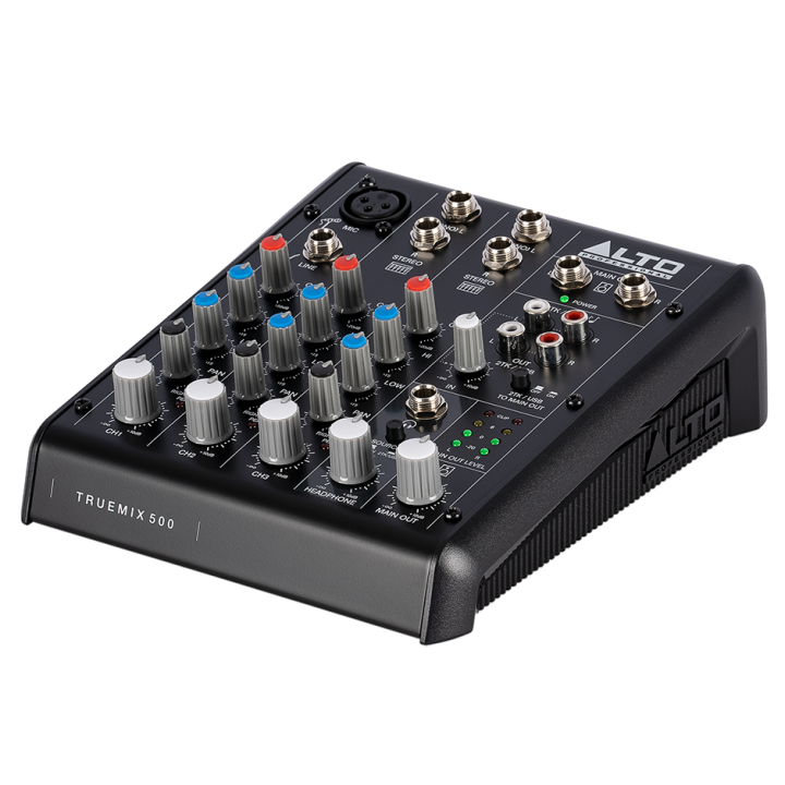 TRUMEMIX500  Table de mixage 5 canaux USB