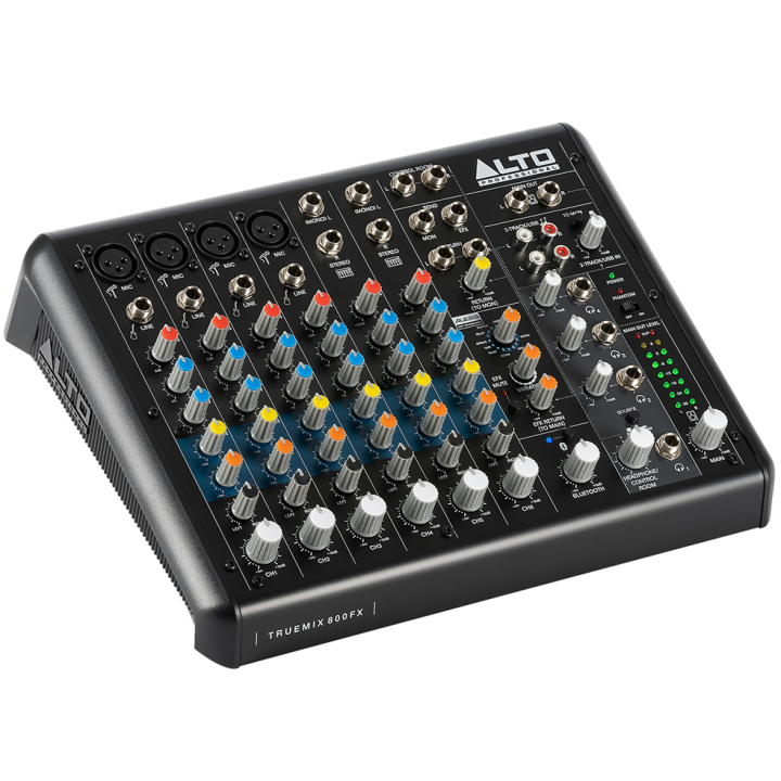 TRUEMIX800FX Table de mixage 8 canaux USB Bluetooth et FX