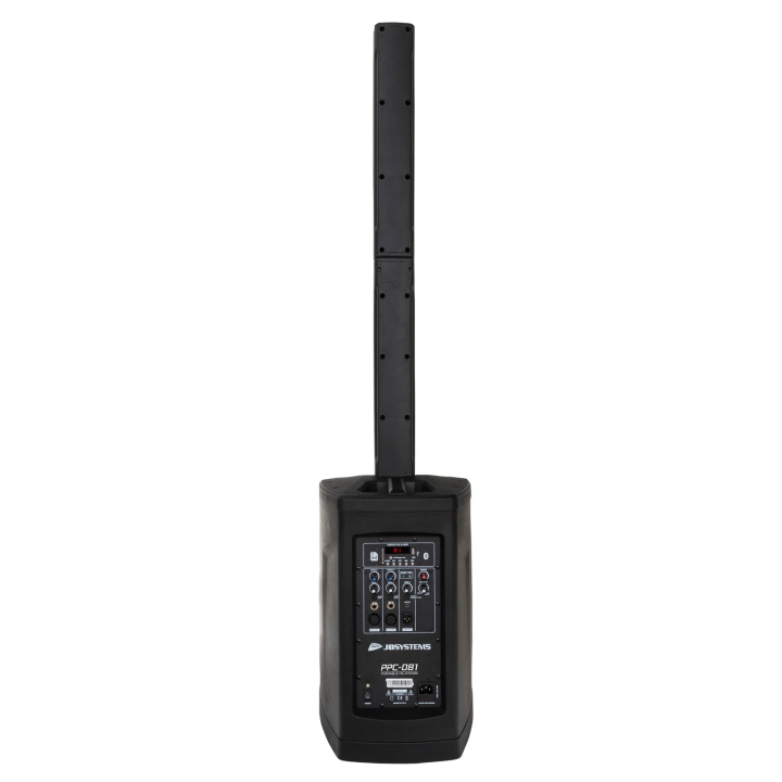 PPC-081 Système de haut-parleurs en colonne compact avec lecteur média interne + Bluetooth®