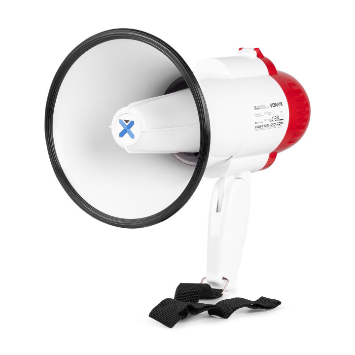 VONYX Mégaphone MEG025 puissance 25 watts