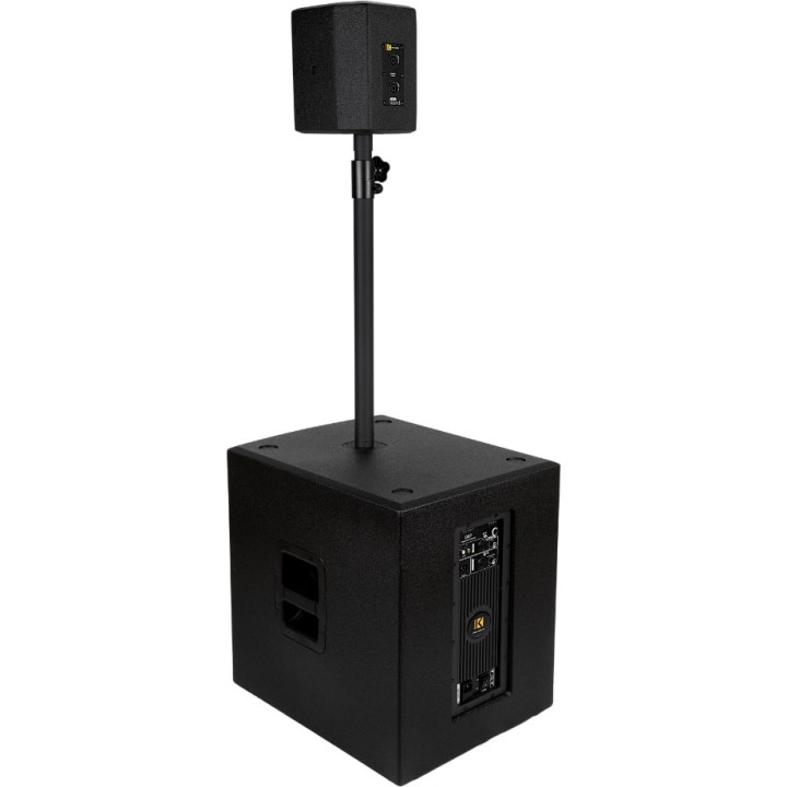 MKS-KUBE15 Système colonne amplifiée avec subwoofer 800 Watts RMS