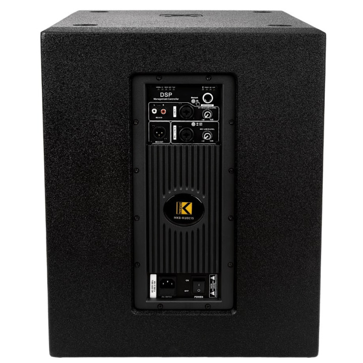 MKS-KUBE15 Système colonne amplifiée avec subwoofer 800 Watts RMS