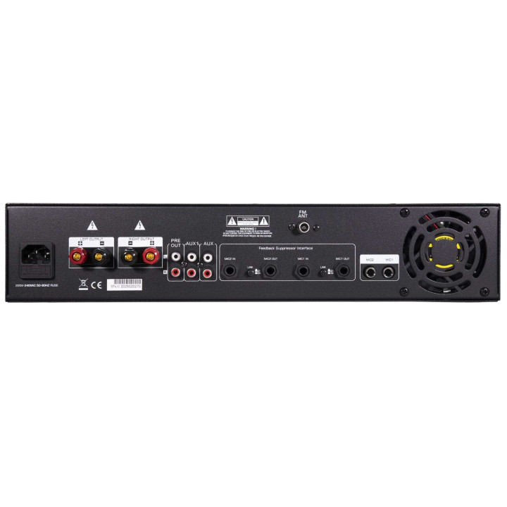 LA-2300D Amplificateur mélangeur Multimédia 2 x 300 Watts sous 8 ohms