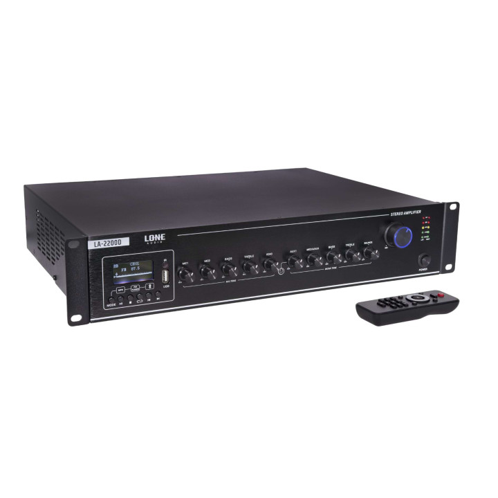 LA-2200D Amplificateur  2 x 200 Watts sous 8 ohms - LONE AUDIO