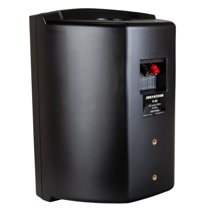 K-80/Black Paire d'enceintes passives 85 watts IP43 - JBSYSTEMS