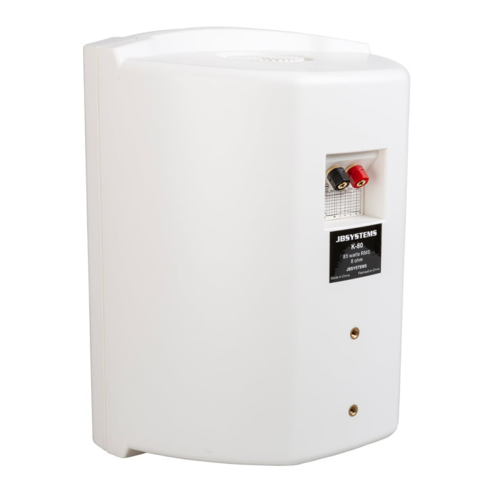 K-80/White Paire d'enceintes passives 85 watts IP 43 - JBSYSTEMS