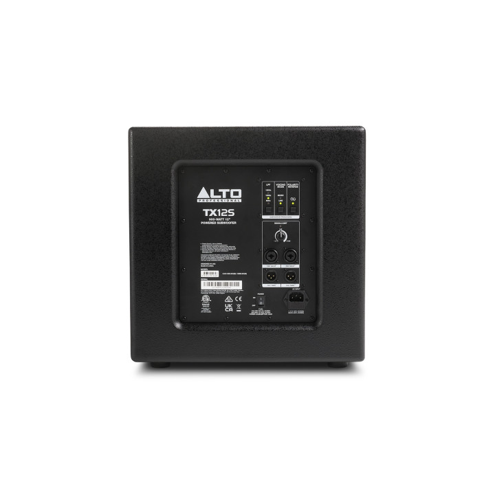 TX12S Subwoofer actif 900 Watts DSP - ALTO PROFESSIONAL