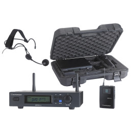 PACK-UHF410-Head-F8 Microphone UHF avec micro serre tête - AUDIOPHONY