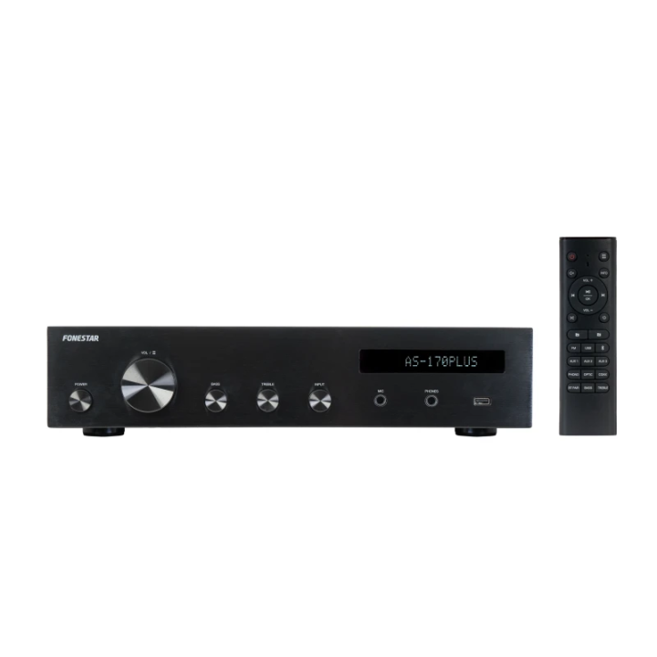 AS-170PLUS Amplificateur Hifi Stéréo 2 x 80 watts - FONESTAR