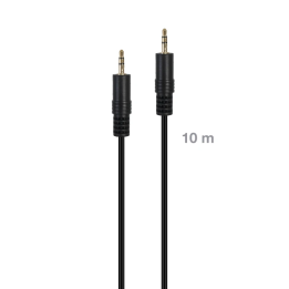 JACK-MM-10 Câble de signal audio Jack 3'5 mm mâle vers Jack 3'5 mm -FONESTAR