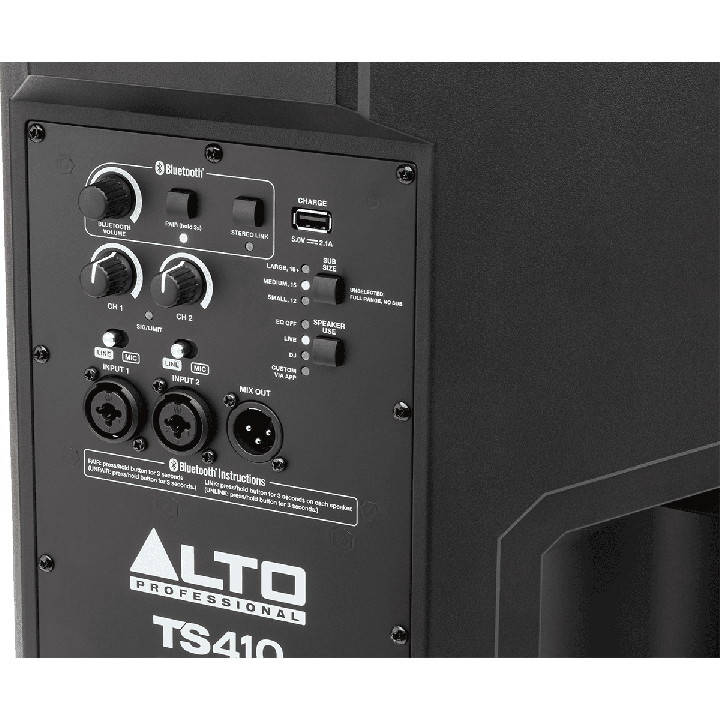 TS410 Enceinte active bi-amplifiée 1000 Watts - ALTO PROFESSIONAL