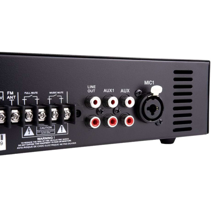 AM-40D  Amplificateur mélangeur multimédia 40 W 100 V  RONDSON|TLSA
