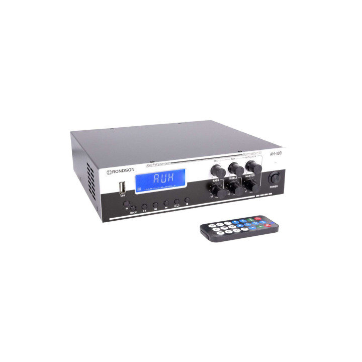 AM-40D  Amplificateur mélangeur multimédia 40 W 100 V  RONDSON|TLSA