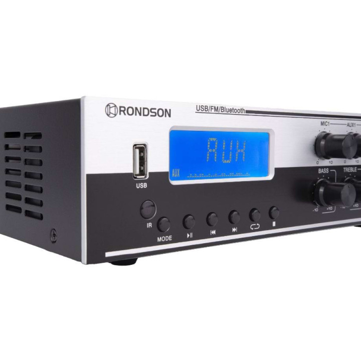 AM-40D  Amplificateur mélangeur multimédia 40 W 100 V  RONDSON|TLSA