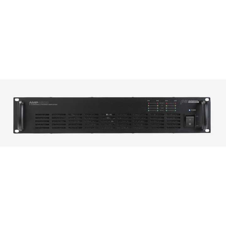 AMP4600 Amplificateur 4 x 600 W 100 V - audiophony PA