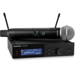 SHURE - SSX SLXD24+E-58-G65  Système complet - Complet main SM58 - 470-606 MHz