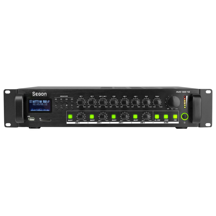 AME-120-4Z Amplificateur 4 zones  240 Watts 100 V  RONDSON |TLSA