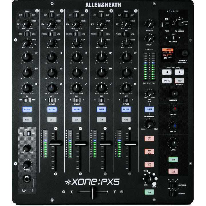 Allen & Heath Xone:PX5 | Table de mixage DJ hybride 4 canaux