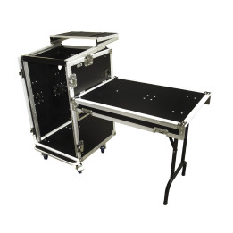 RACK CASE 10/18 U Rack-case régie pratique et polyvalent 19"