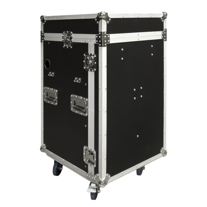 RACK CASE 10/18 U Rack-case régie pratique et polyvalent 19"