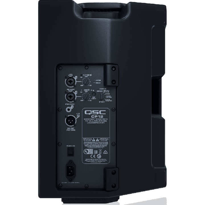 CP12 Enceinte active 2 voies 500 Watts RMS - QQSC AUDIO