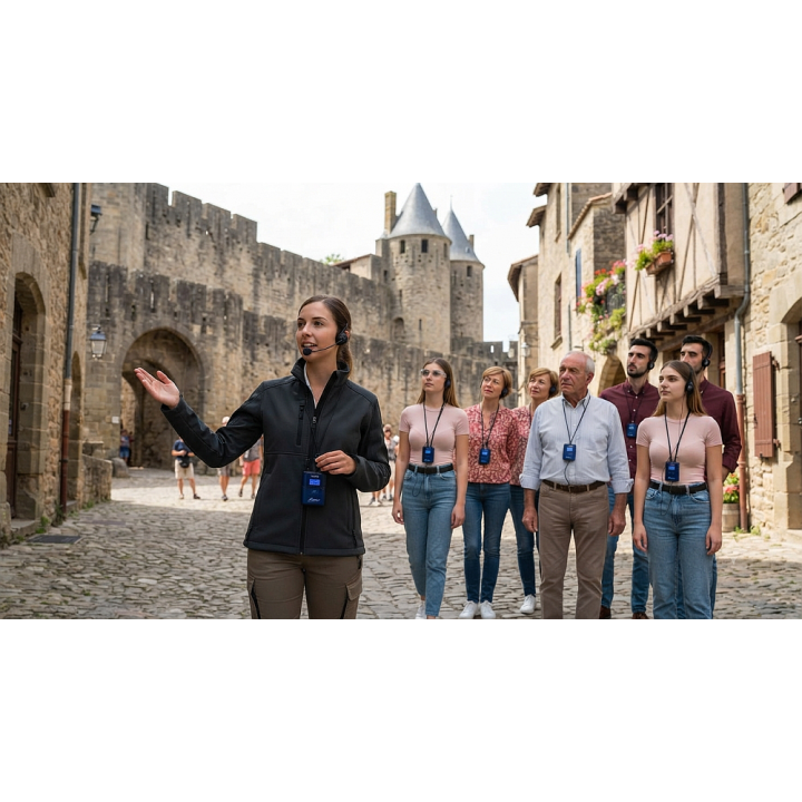 TOUR-200T Emetteur  sans fil bidirectionnel pour système visites guidées