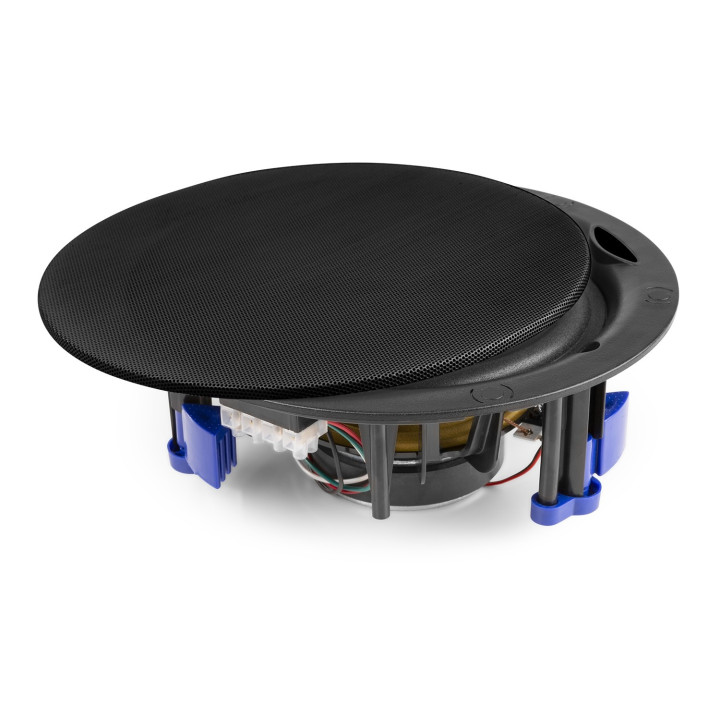 Haut-parleur Public address, encastré, 6.5", 100 V, 2 voies, noir - NCSP6B