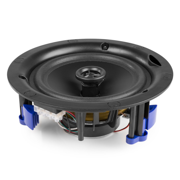 Haut-parleur Public address, encastré, 6.5", 100 V, 2 voies, noir - NCSP6B