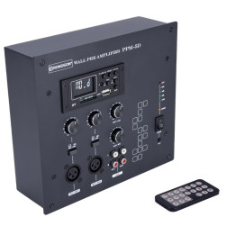 Préamplificateur mural noir digital multimédia PPM-5DN - RONDSON