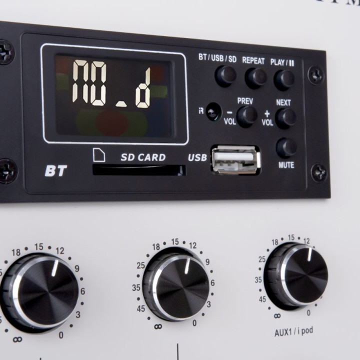 Préamplificateur mural Blanc digital multimédia PPM-5DB - RONDSON