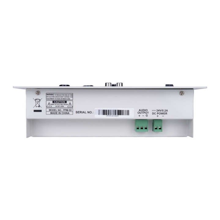 Préamplificateur mural Blanc digital multimédia PPM-5DB - RONDSON