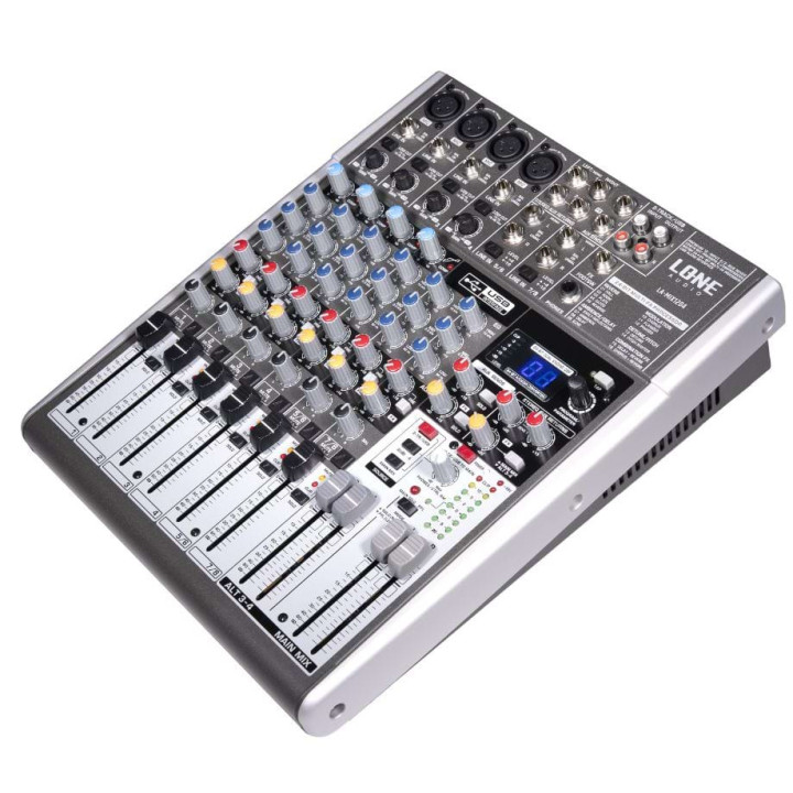 LA-MIX1204  Table de mixage  multimédia12 canaux LONE AUDIO - TLSA