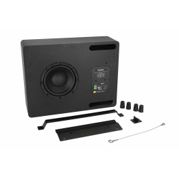Caisson de basses passif noir de 120W en 100V et 8"