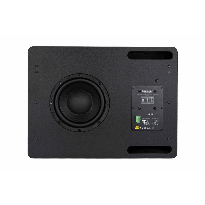 Caisson de basses passif noir de 120W en 100V et 8"