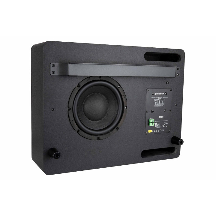 Caisson de basses passif noir de 120W en 100V et 8"