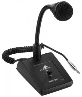M-46 Pupitre Microphone d'appel 4 Zones sonorisation FONESTAR-TLSA